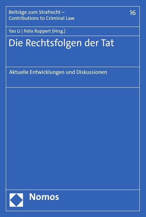 Produktbild: Die Rechtsfolgen der Tat