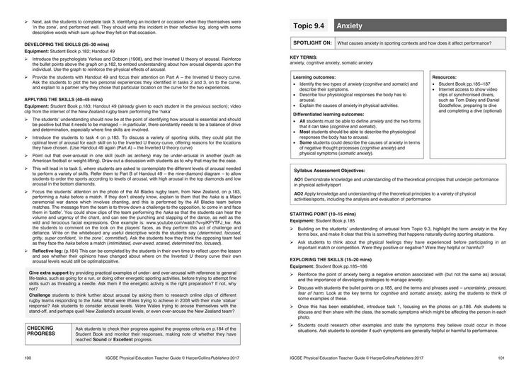 Produktbild: Cambridge IGCSE(TM) Physical Education Teacher's Guide