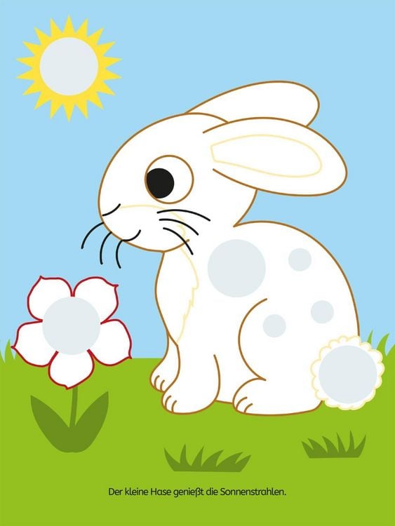 Produktbild: Mein buntes Punkte-Stickerbuch: Tiere