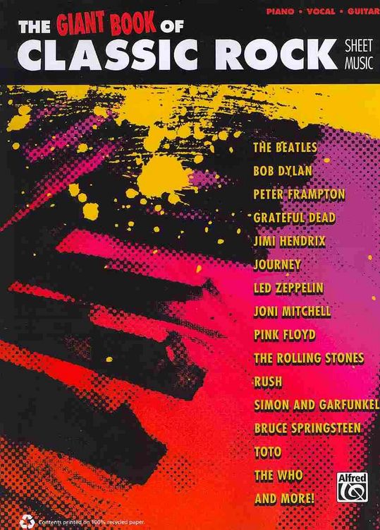 Produktbild: The Giant Classic Rock Piano Sheet Music Collection