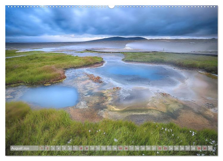 Produktbild: Im Bann des Nordens - Island (hochwertiger Premium Wandkalender 2026 DIN A2 quer), Kunstdruck in Hochglanz