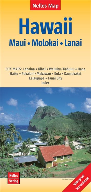 Produktbild: Nelles Map Hawaii: Maui Molokai Lanai
