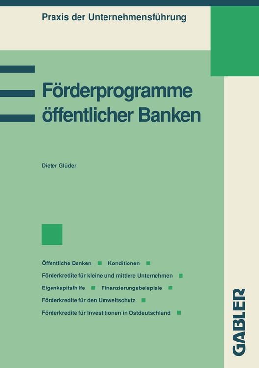 Produktbild: Förderprogramme öffentlicher Banken