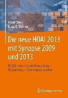 Produktbild: Die neue HOAI 2013 mit Synopse 2009 und 2013