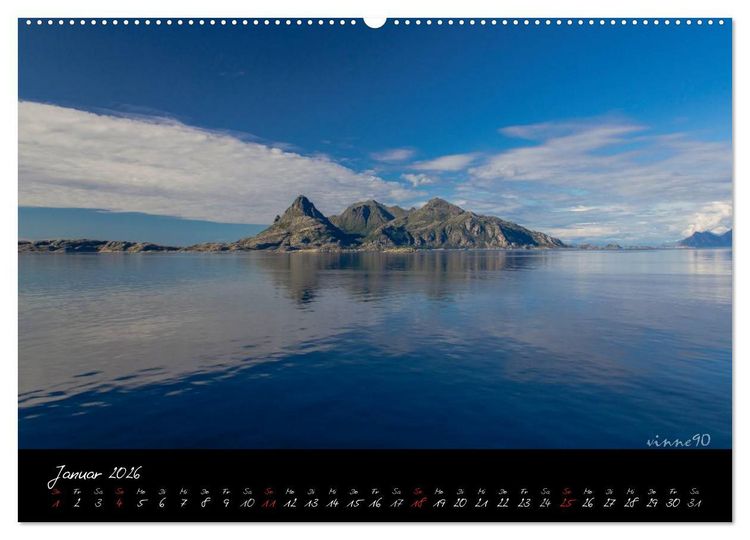 Produktbild: NORDISCH (Wandkalender 2026 DIN A2 quer), CALVENDO Monatskalender