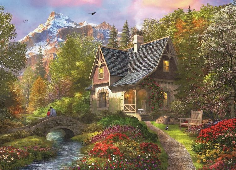 Produktbild: Puzzle 1000 Teile - Davison D: Nordic Morning