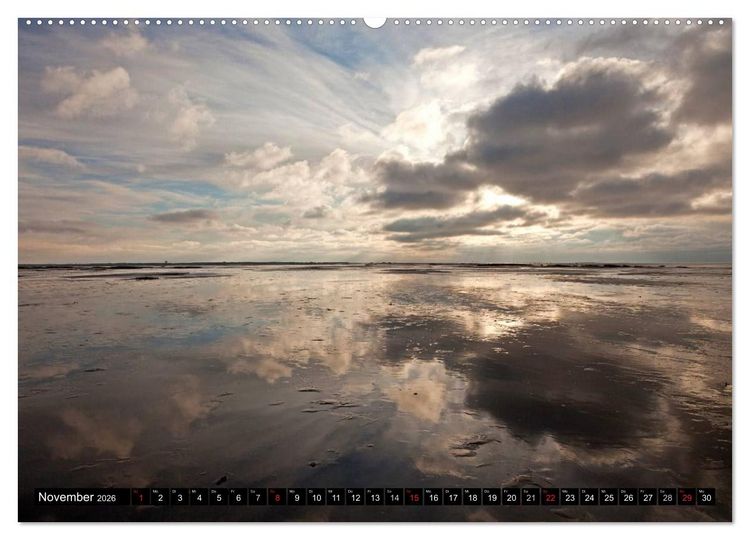 Produktbild: Schleswig-Holstein (Wandkalender 2026 DIN A2 quer), CALVENDO Monatskalender
