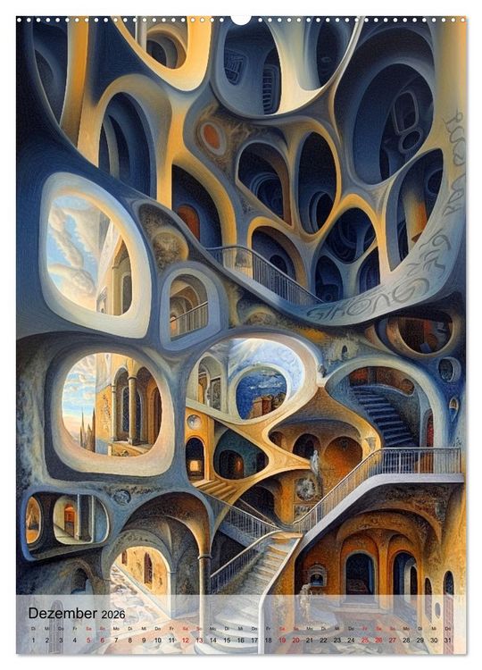 Produktbild: Knoten in der Realit&auml;t (Wandkalender 2026 DIN A2 hoch), CALVENDO Monatskalender