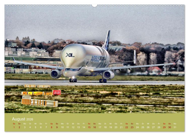 Produktbild: Art of Aviation - Kunstvolle Flugzeuge (hochwertiger Premium Wandkalender 2026 DIN A2 quer), Kunstdruck in Hochglanz
