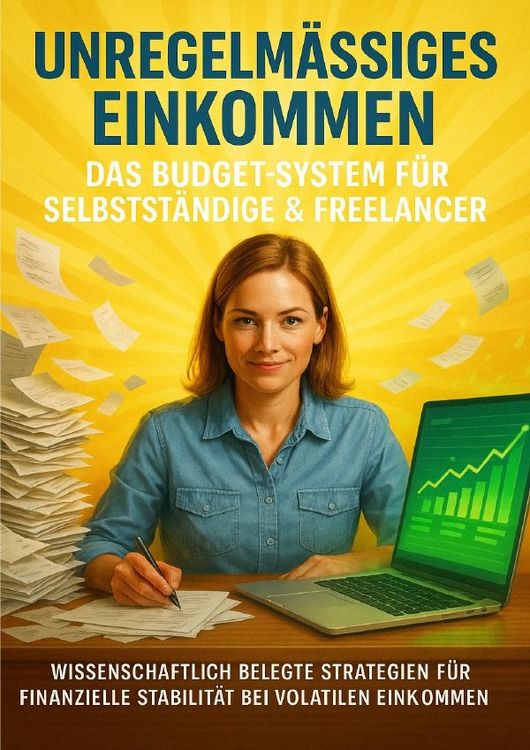 Produktbild: Unregelm&auml;&szlig;iges Einkommen: Das Budget-System f&uuml;r Selbstst&auml;ndige &amp; Freelancer