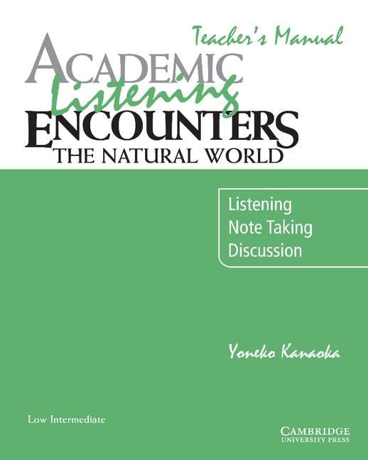 Produktbild: Kanaoka, Y: Academic Listening Encounters: The Natural World