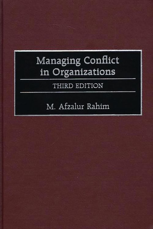 Produktbild: Managing Conflict in Organizations
