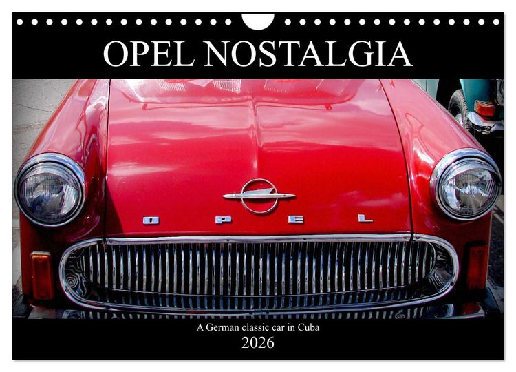 Produktbild: Opel Nostalgia (Wall Calendar 2026 DIN A4 landscape), CALVENDO 12 Month Wall Calendar