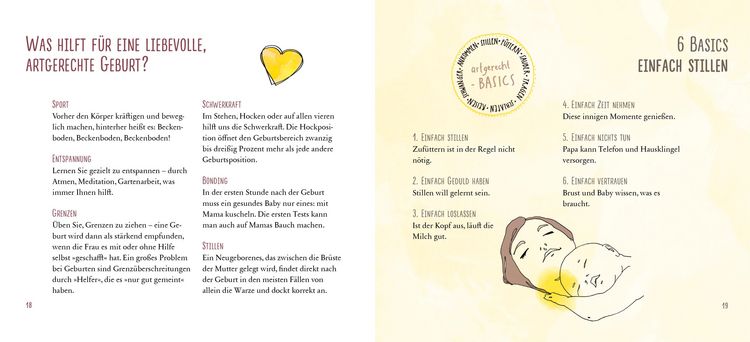 Produktbild: artgerecht - Das kleine Baby-Buch