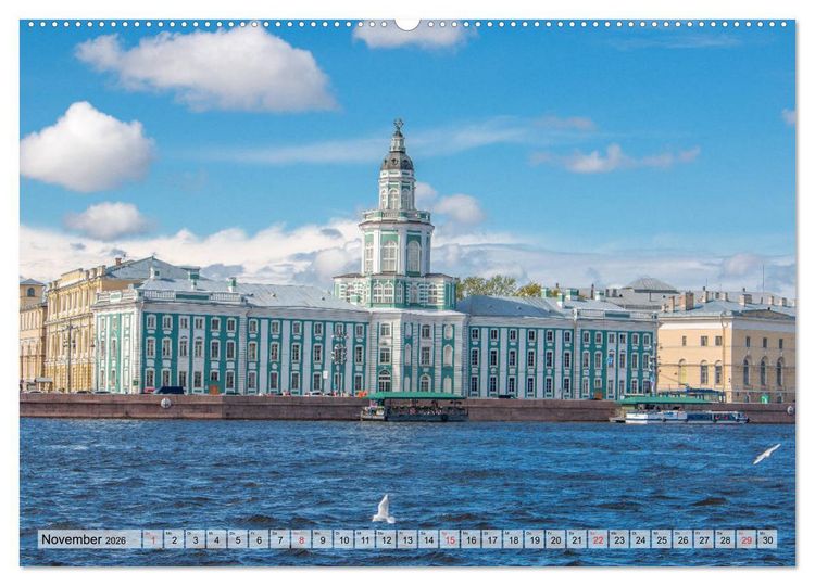 Produktbild: St. Petersburg - Prachtvolle Ostseemetropole (Wandkalender 2026 DIN A2 quer), CALVENDO Monatskalender