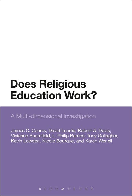 Produktbild: Does Religious Education Work?