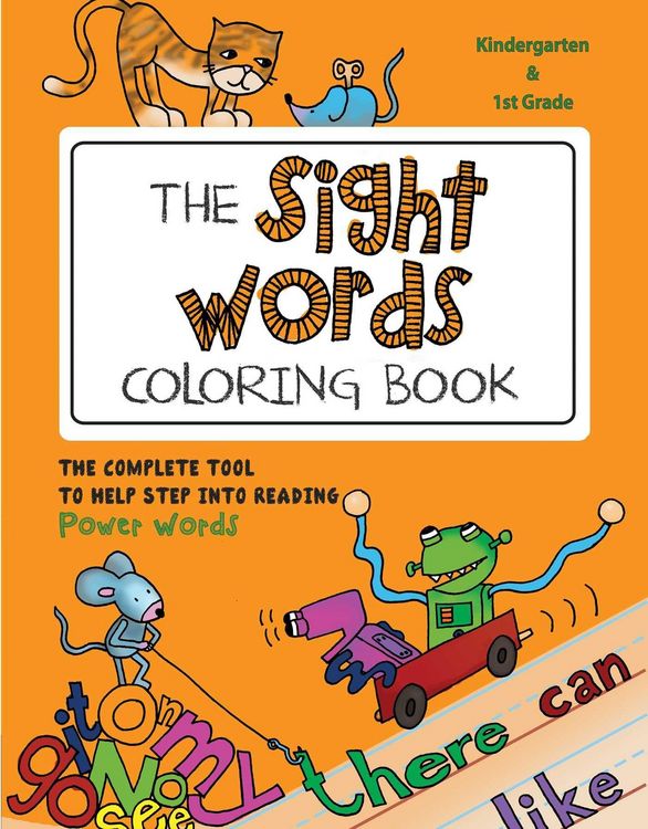 Produktbild: The Sight Words Coloring Book