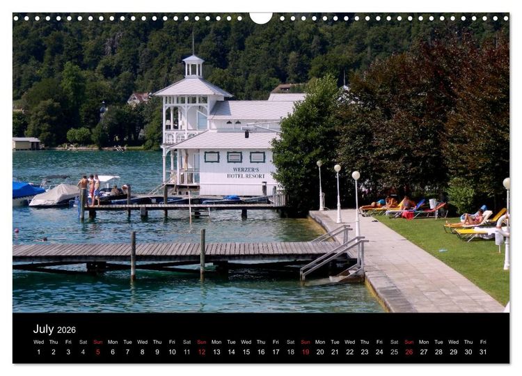 Produktbild: Austrian Summer (Wall Calendar 2026 DIN A3 landscape), CALVENDO 12 Month Wall Calendar