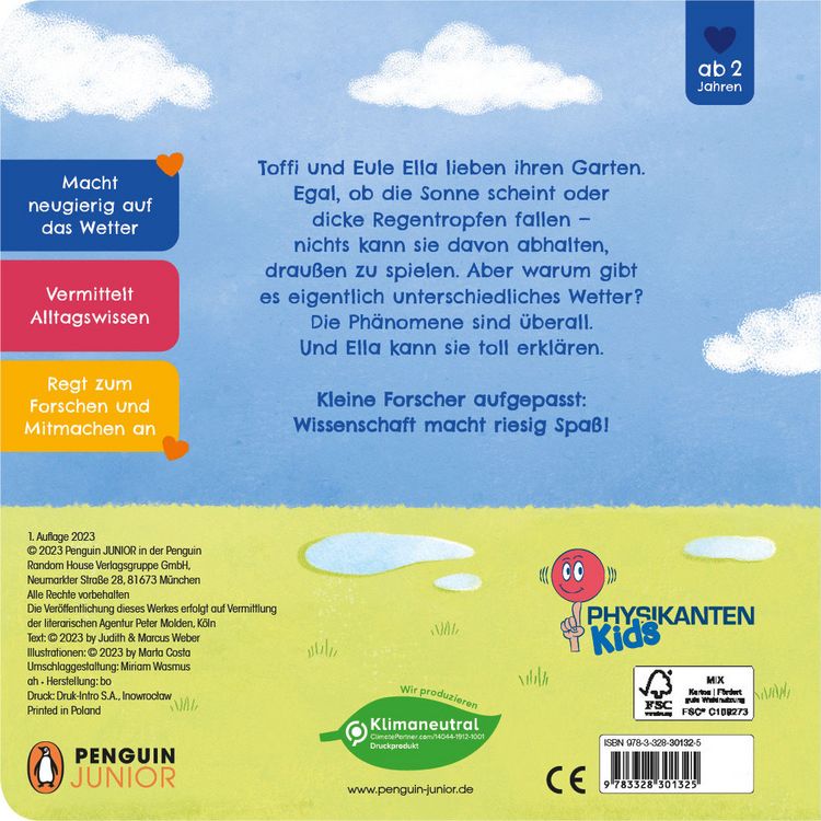 Produktbild: Toffi erforscht das Wetter