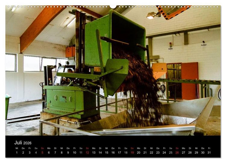 Produktbild: Das Jahr im Weinberg (hochwertiger Premium Wandkalender 2026 DIN A2 quer), Kunstdruck in Hochglanz