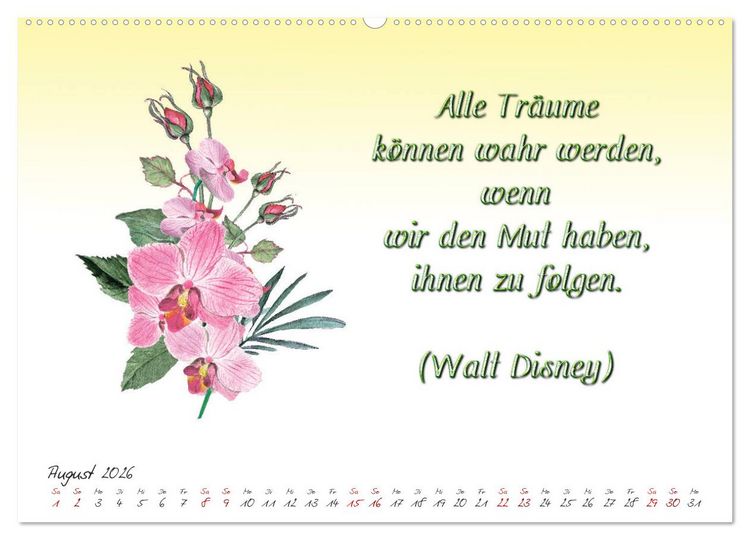 Produktbild: 12 unterhaltsame Zitate f&uuml;r ein sch&ouml;nes Jahr (Wandkalender 2026 DIN A2 quer), CALVENDO Monatskalender