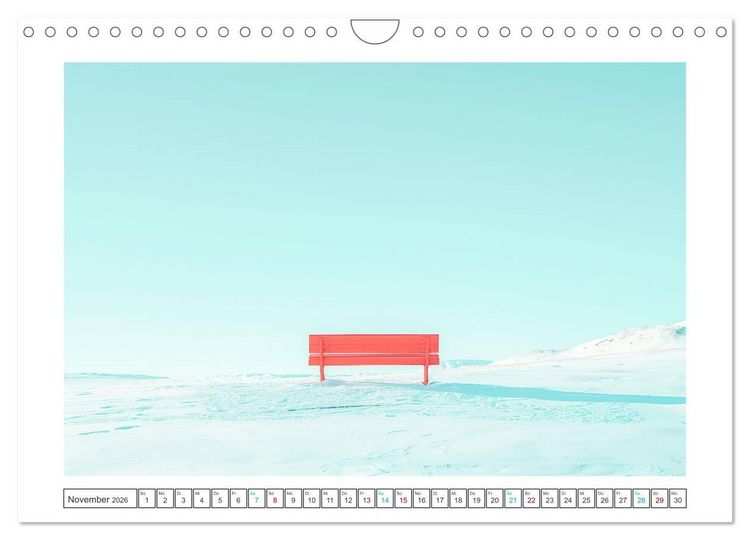 Produktbild: Verzerrte Wirklichkeiten (Wandkalender 2026 DIN A4 quer), CALVENDO Monatskalender