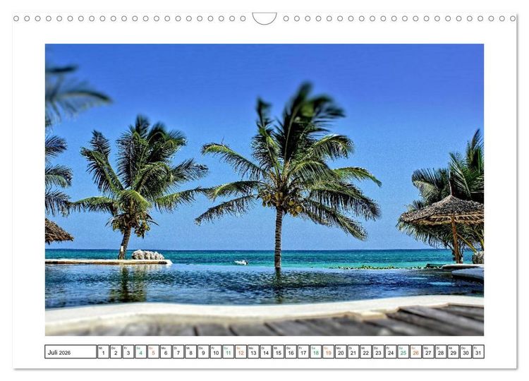 Produktbild: Karibu - Landschaften in Kenia (Wandkalender 2026 DIN A3 quer), CALVENDO Monatskalender