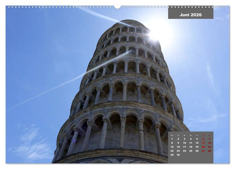 Produktbild: Toskana - eine der sch&ouml;nsten Regionen Italiens (Wandkalender 2026 DIN A2 quer), CALVENDO Monatskalender