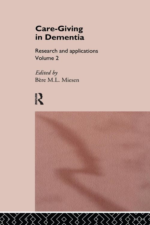 Produktbild: Care-Giving In Dementia