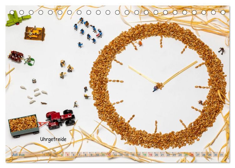 Produktbild: Mandelentz&uuml;ndung ... und andere Mini-Welten (Tischkalender 2026 DIN A5 quer), CALVENDO Monatskalender