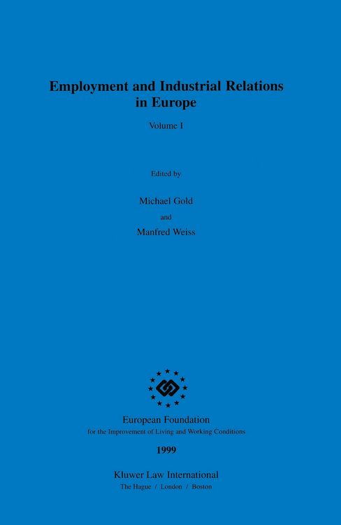 Produktbild: Employment and Industrial Relations in Europe