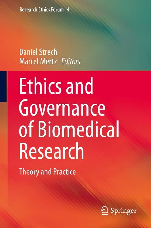 Produktbild: Ethics and Governance of Biomedical Research