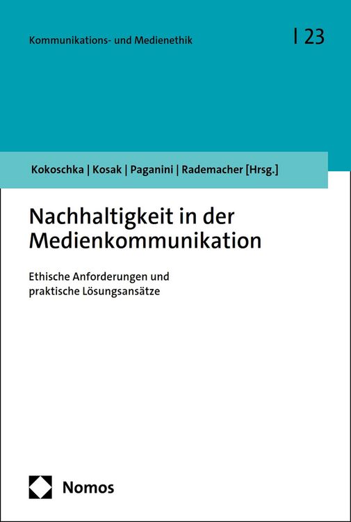 Produktbild: Nachhaltigkeit in der Medienkommunikation