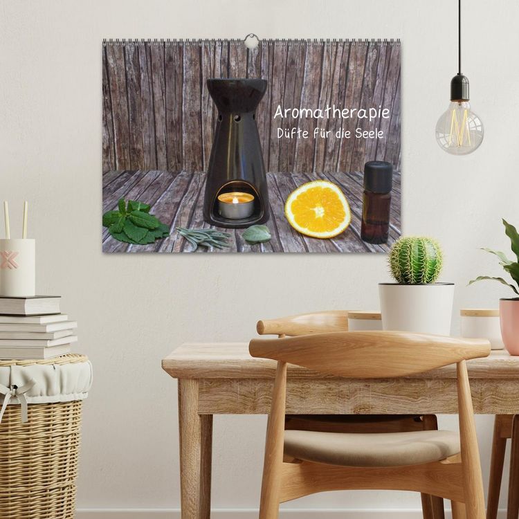 Produktbild: Aromatherapie - D&uuml;fte f&uuml;r die Seele (Wandkalender 2026 DIN A3 quer), CALVENDO Monatskalender