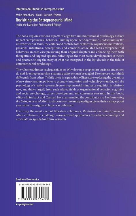 Produktbild: Revisiting the Entrepreneurial Mind