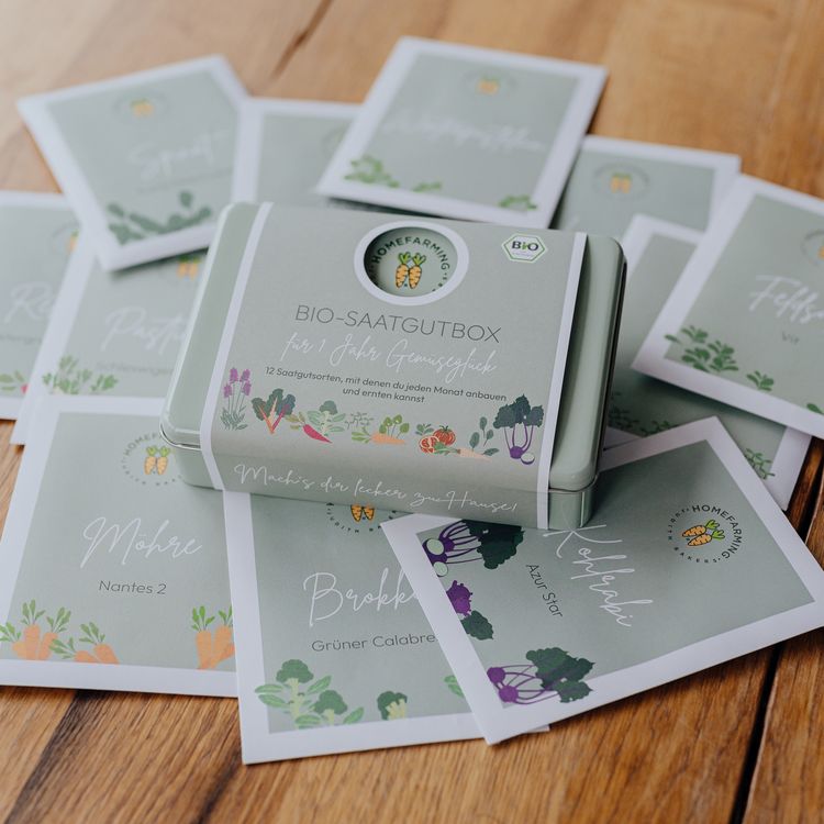 Bio-Saatgutbox frs ganze Jahr kaufen