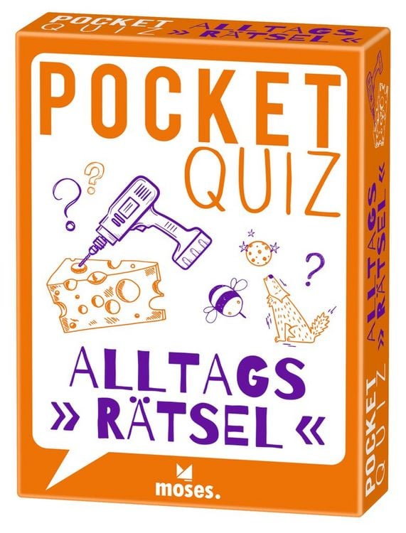 Produktbild: Moses. - Pocket Quiz - Alltagsrätsel