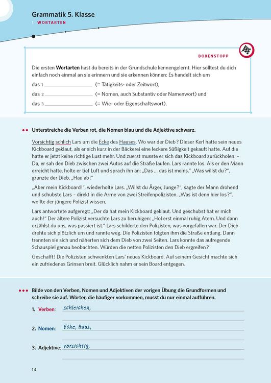 Produktbild: PONS Das gro&szlig;e &Uuml;bungsbuch Deutsch 5.-10. Klasse