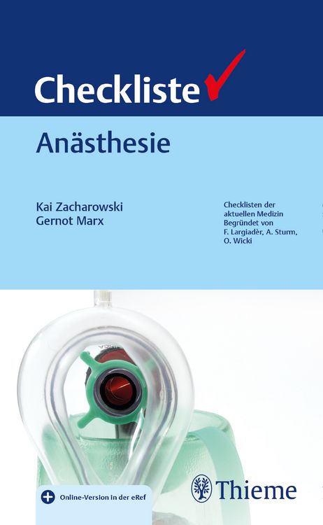 Produktbild: Checkliste An&auml;sthesie