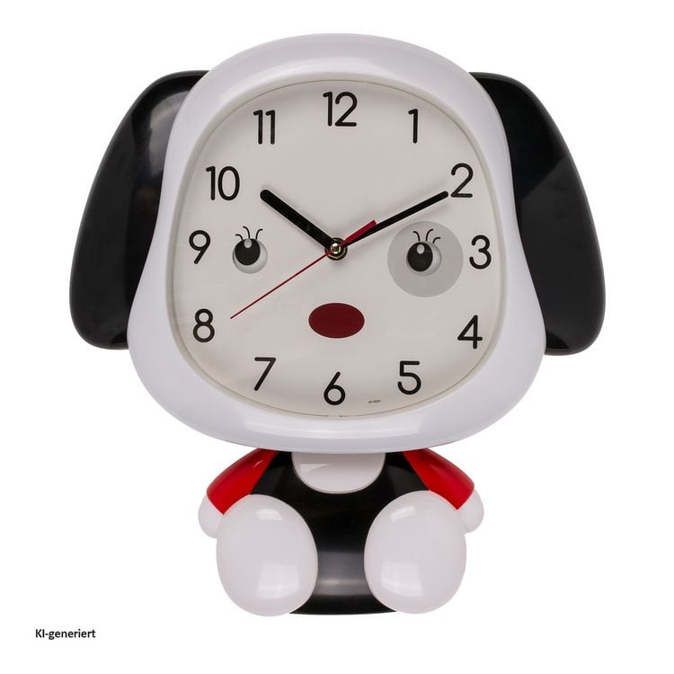 Produktbild: HTI-Living Wanduhr f&uuml;r Kinder Hund Wanduhr f&uuml;r Kinder Hund