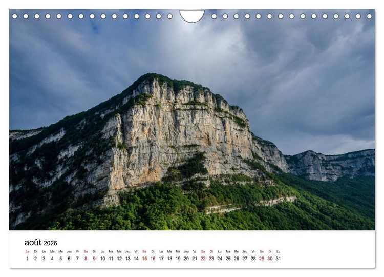 Produktbild: Les chemins du Vercors (Calendrier mural 2026 DIN A4 vertical), CALVENDO calendrier mensuel