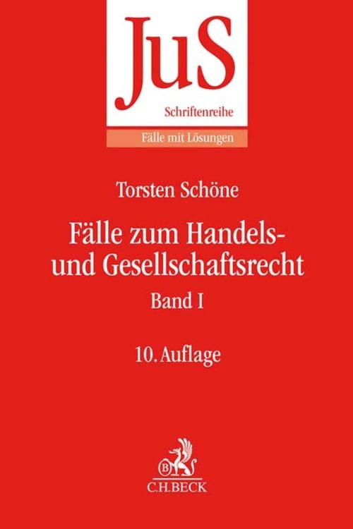 Produktbild: Fälle zum Handels- und Gesellschaftsrecht Band I