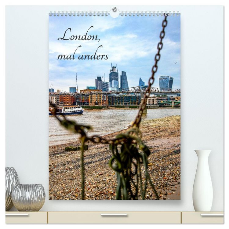 Produktbild: London, mal anders (hochwertiger Premium Wandkalender 2026 DIN A2 hoch), Kunstdruck in Hochglanz