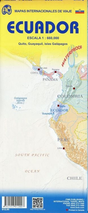 Produktbild: Ecuador 1 : 660 000