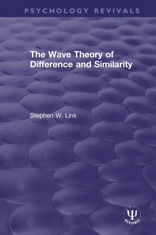 Produktbild: The Wave Theory of Difference and Similarity
