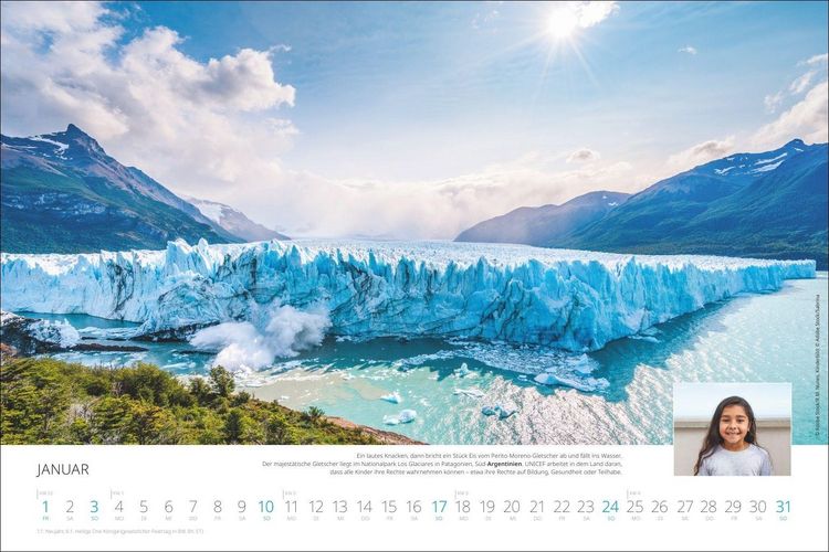 Produktbild: Unicef Posterkalender 2027