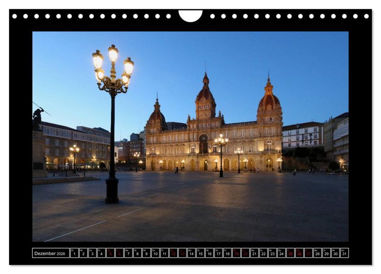 Produktbild: Faszination Galicien 2026 (Wandkalender 2026 DIN A4 quer), CALVENDO Monatskalender