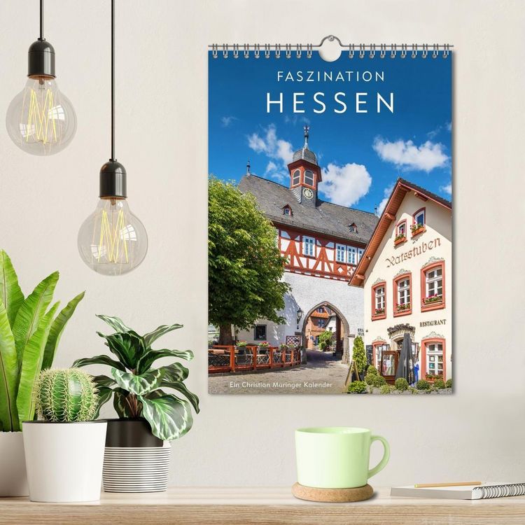 Produktbild: Faszination Hessen (Wandkalender 2027 DIN A4 hoch), CALVENDO Monatskalender