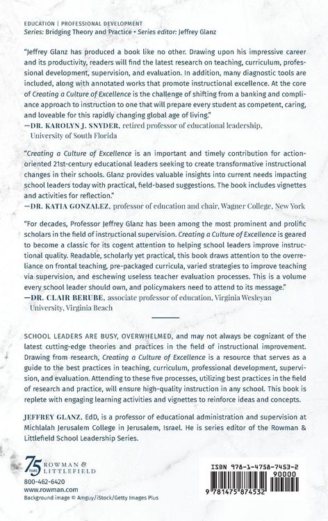 Produktbild: Creating a Culture of Excellence
