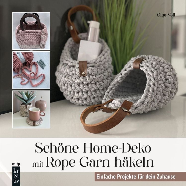 Bild vom Artikel Schöne Home-Deko mit Rope Garn häkeln vom Autor Olga Voll